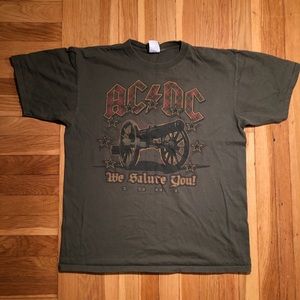 Men’s 1981 Liquid Blue AC/DC T-Shirt